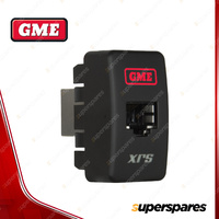 GME RJ45 Pass-Through Adaptor for Isuzu D-Max 2nd MU-X 1st 2012 - 2021 Red