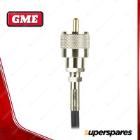 GME On-Glass UHF CB Antenna (2.1DBI Gain) with Under-Glass Coupling Box AE5002