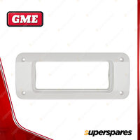 GME Brand White Flush Mount Bracket MK008W - To Suit GX400 / GX700