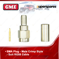 GME Brand PL411 Replacement SMA Connector PL411 - Suit RG58 / U Cable