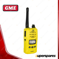 GME 5/1 Watt IP67 UHF CB Handheld Radio with LED torch - Yellow TX-SS6160XY