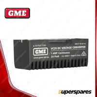 GME Continuous Output 1 Amp 24/12V DC Voltage Converter for UHF CB radio VC2S