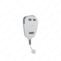 GME Microphone MC516W Water and Dustproof to Suit TX2720 TX4600 GX600D White