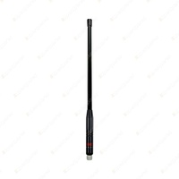 GME 490mm 2.1dBi Antenna Whip Suit AE4708 - Black Fibreglass Radome