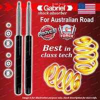 Front Gabriel Ultra Shocks + Lowered King Coil Springs for BMW E30 320 323 325