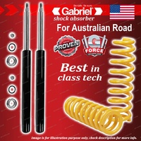 Front Gabriel Ultra Shocks + King Coil Springs for BMW 3 Series E30 320 323 325