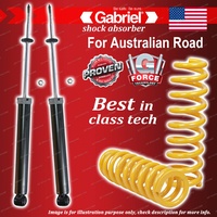 Rear Gabriel Ultra Shocks + STD King Coil Springs for BMW 3 Series E36 316i