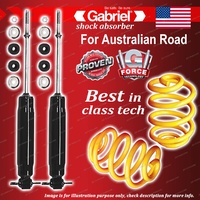 Front Gabriel Ultra Shocks + Lowered King Springs for Chevrolet BEL Air 64-70