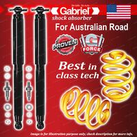 Rear Gabriel Ultra Shocks + Lowered King Springs for Chevrolet BEL Air 64-70