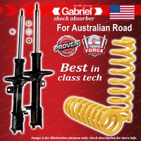 Rear Gabriel Ultra Shocks + STD King Coil Springs for Daewoo Nubira J150 SEDAN