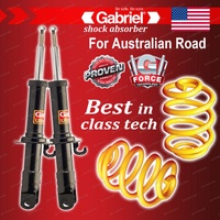 Front Gabriel Ultra Shocks + Lowered King Coil Springs for Ford Fairlane AU V8