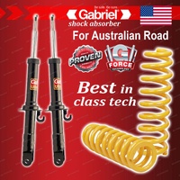 Front Gabriel Ultra Shocks + STD King Coil Springs for Ford Falcon AU 98-00