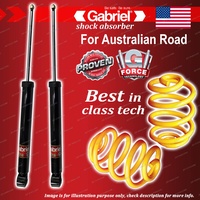 Rear Gabriel Ultra Shocks + Lowered King Coil Springs for Holden Cruze JG JH
