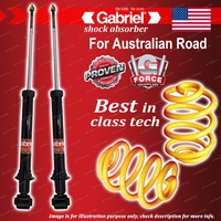 Rear Gabriel Ultra Shocks + Lowered King Springs for Holden Vectra JR JS JSII