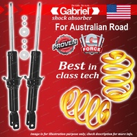 Rear Gabriel Ultra Shocks + Lowered King Coil Springs for Honda Civic EK EJ EM1