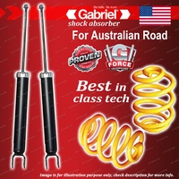 Rear Gabriel Ultra Shocks + Lowered King Coil Springs for Hyundai Elantra HD