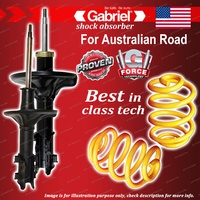 Front Gabriel Ultra Shocks + Lowered King Coil Springs for Hyundai Elantra XD