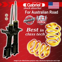 Front Gabriel Ultra Shocks + Lowered King Coil Springs for Hyundai Sonata DF