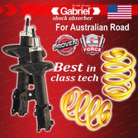Front Gabriel Ultra Shocks + Lowered King Coil Springs for KIA Magentis MG Sedan