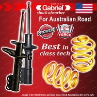 Front Gabriel Ultra Strut Shocks + Lowered King Springs for Lexus ES300 MCV20R