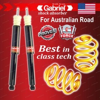 Rear Gabriel Ultra Shocks + Lowered King Coil Springs for Mazda 3 BL 09-14