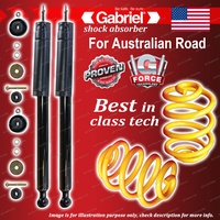 Front Ultra Shocks + Lowered King Coil Springs for Mercedes Benz C180 C200 W202