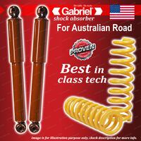 Rear Gabriel Guardian Shocks + STD King Springs for Mitsubishi Cordia AA AB AC