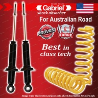 Rear Gabriel Ultra Shocks + STD King Coil Springs for Mitsubishi Lancer CH Sedan