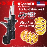 Front Gabriel Ultra Shocks + Lowered King Springs for Mitsubishi Magna TR TS