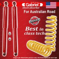 Rear Gabriel Guardian Shocks + Raised King Springs for Nissan Pathfinder D21