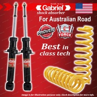 Rear Gabriel Ultra Shocks + STD King Coil Springs for Nissan Pulsar N15 1.6L