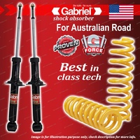 Rear Gabriel Ultra Shocks + STD King Coil Springs for Proton Persona Satria C90