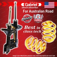 Front Gabriel Ultra Shocks + Ultra Low King Springs for Subaru Impreza GG 02-07