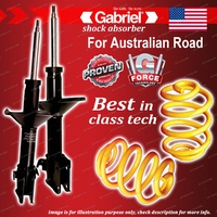 Front Gabriel Ultra Shocks + Lowered King Springs for Subaru Outback AWD BH9 BHE