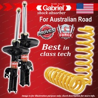 Front Gabriel Ultra Shocks + STD King Coil Springs for Toyota Camry V4 ACV36R