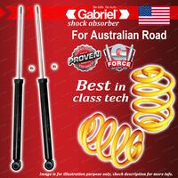 Rear Gabriel Ultra Shocks + Lowered King Springs for Toyota Echo NCP10 12 13