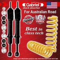 Front Gabriel Ultra Shocks + Raised King Springs for Toyota Fj Cruiser GSJ15R