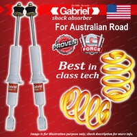 Front Ultra Shocks Lowered King Springs for Toyota LandCruiser UZJ200 VDJ200