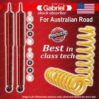 Rear Guardian Shocks + Raised King Coil Springs for Toyota RAV 4 ACA20R 21R 23R