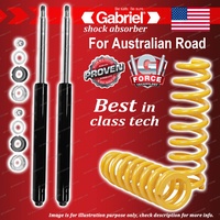 Front Ultra Cartridge Shocks Raised King Coil Springs for Toyota RAV 4 SXA 10 11