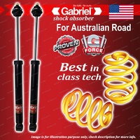 Rear Ultra Shocks Lowered King Springs for Toyota Yaris NCP90R NCP91R NCP93R