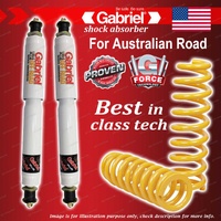Front Gabriel Ultra Plus Shocks Raised 100-250KG King Coils for Ford Maverick DA