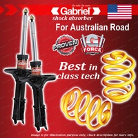 Front Gabriel Ultra Spring Seat Shocks Lowered Coils for Mitsubishi Lancer CG CH