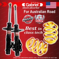 Front Ultra Strut Shocks + Ultra Low Coils for Holden Commodore Calais VF 6cyl