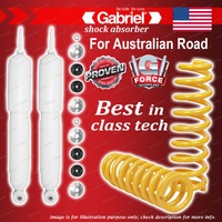 Front Gabriel Ultra LT Shocks + STD King Coils for Ford F100 1/2 ton 2WD 80 - 84