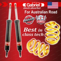 Rear Gabriel Ultra Shock Absorbers + Lowered King Coils for BMW X1 E84 10-15