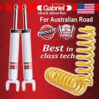 Rear Gabriel Ultra Spring Seat Shocks + Raised Coils for Jeep Grand Cherokee WK
