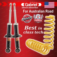 Rear Gabriel Ultra Spring Seat Shocks + Raised Coils for Mitsubishi Outlander ZJ