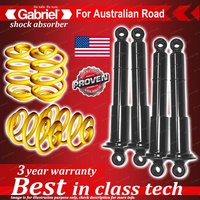 Rear Gabriel Ultra Spring Seat Shocks + Lowered Coils for Jaguar Daimler XJ6 XJS