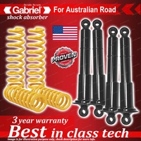 Rear Gabriel Ultra Spring Seat Shocks + STD King Coil for Jaguar Daimler XJ6 XJS